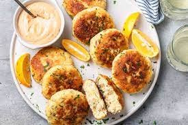 Cod Cakes with Spicy Sauce
