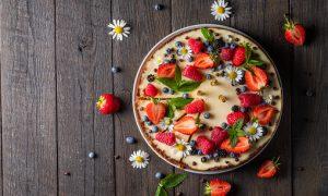 Strawberry Cheesecake Souffle