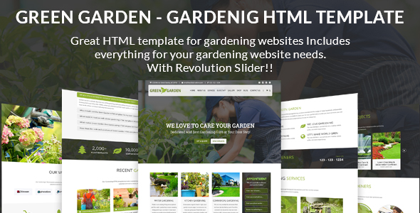 HTML template