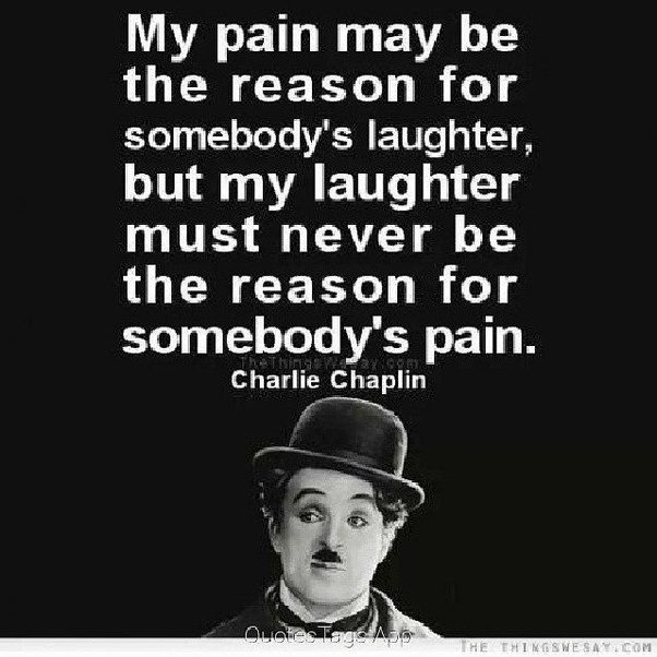 don't become reason of someone's pain