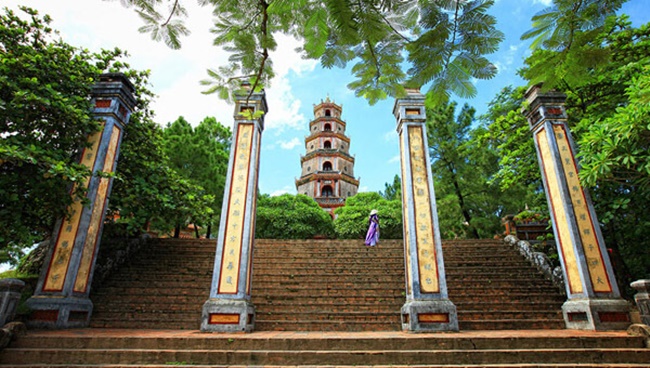 Thien Mu Pagoda in Hue  
