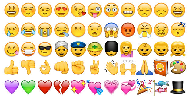 Emojis in excessive use of General public