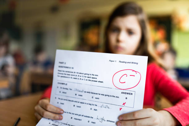 Symptoms, causes, and treatment of depression in children. Dropping grades because of depression. Getty images