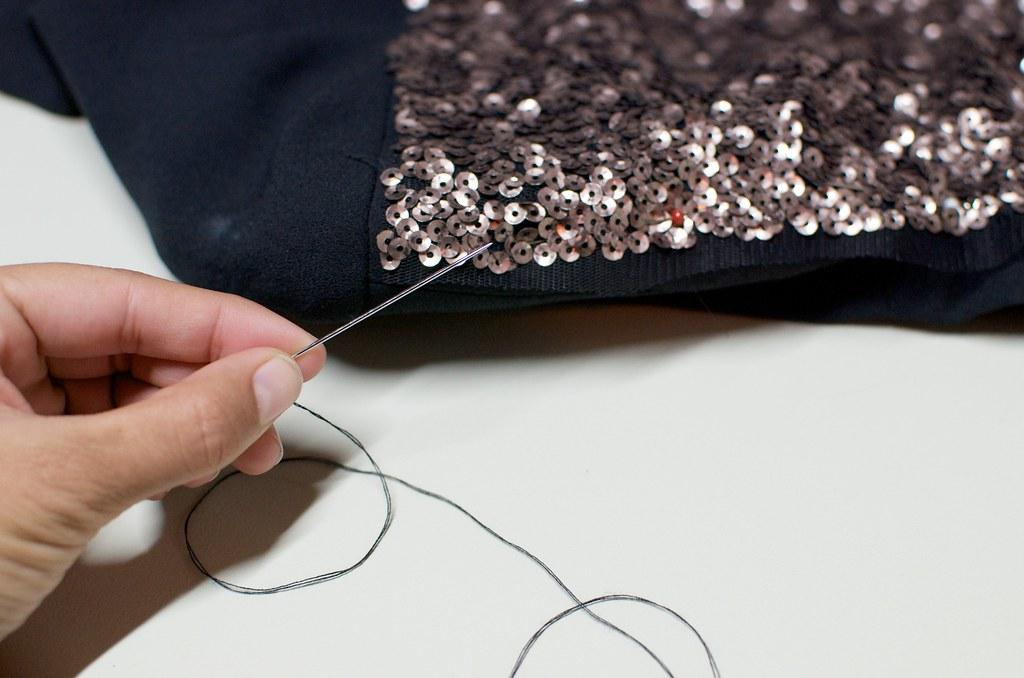 Can You Sew with Sequin Yarn?
