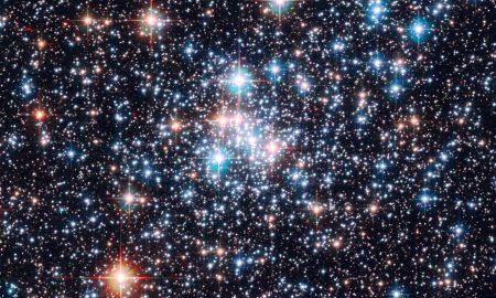 A dense wrap of stars over sky
