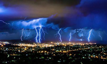 Thundering and lightning