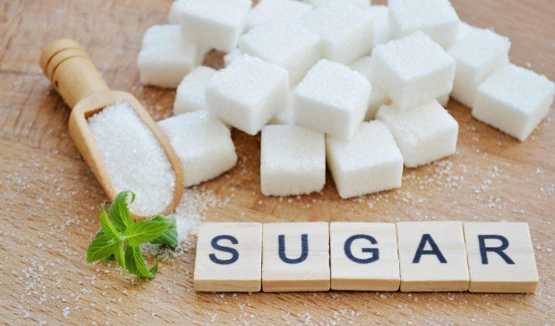 Sugar obtained from sugarcane and processed 