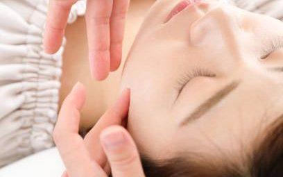 Face massage  exercise