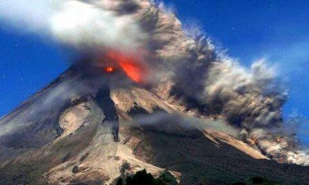 Volcanic eruption