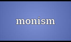 What is Monism?