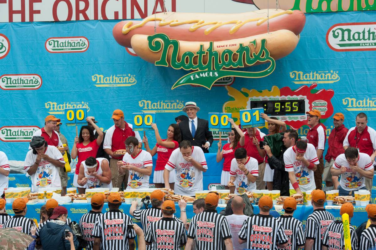 Nathan’s Hot Dog Eating Contest 2022