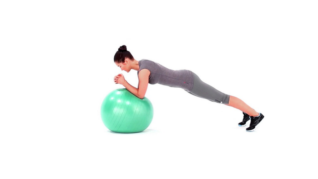 Stability Ball Plank Workout