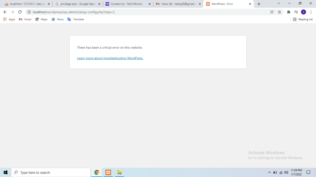 How to fix there has been a critical error on this website - Fajar Magazine