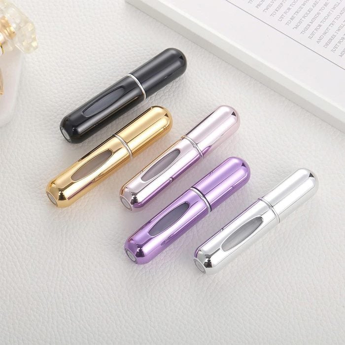 Portable perfume bottle from Amazon is the perfect travel buddy for your perfumes. 