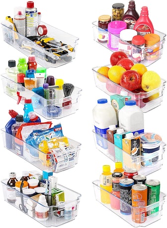 This Amazon bin organizer is best to arrange your groceries.