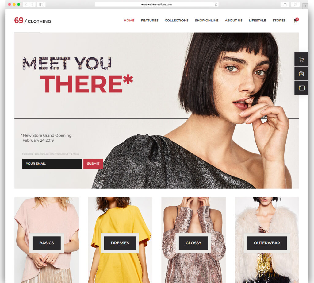Best Clothing Store WordPress Themes - Fajar Magazine