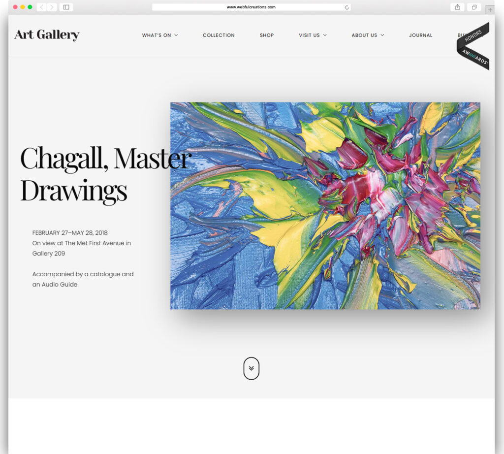 Arte | Art Gallery WordPress Theme