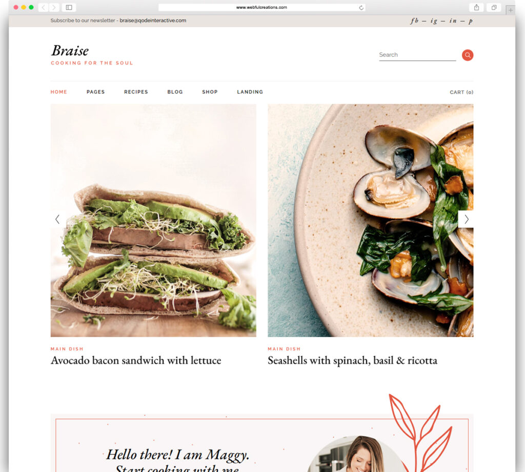Braise - Recipe & Food Blog
