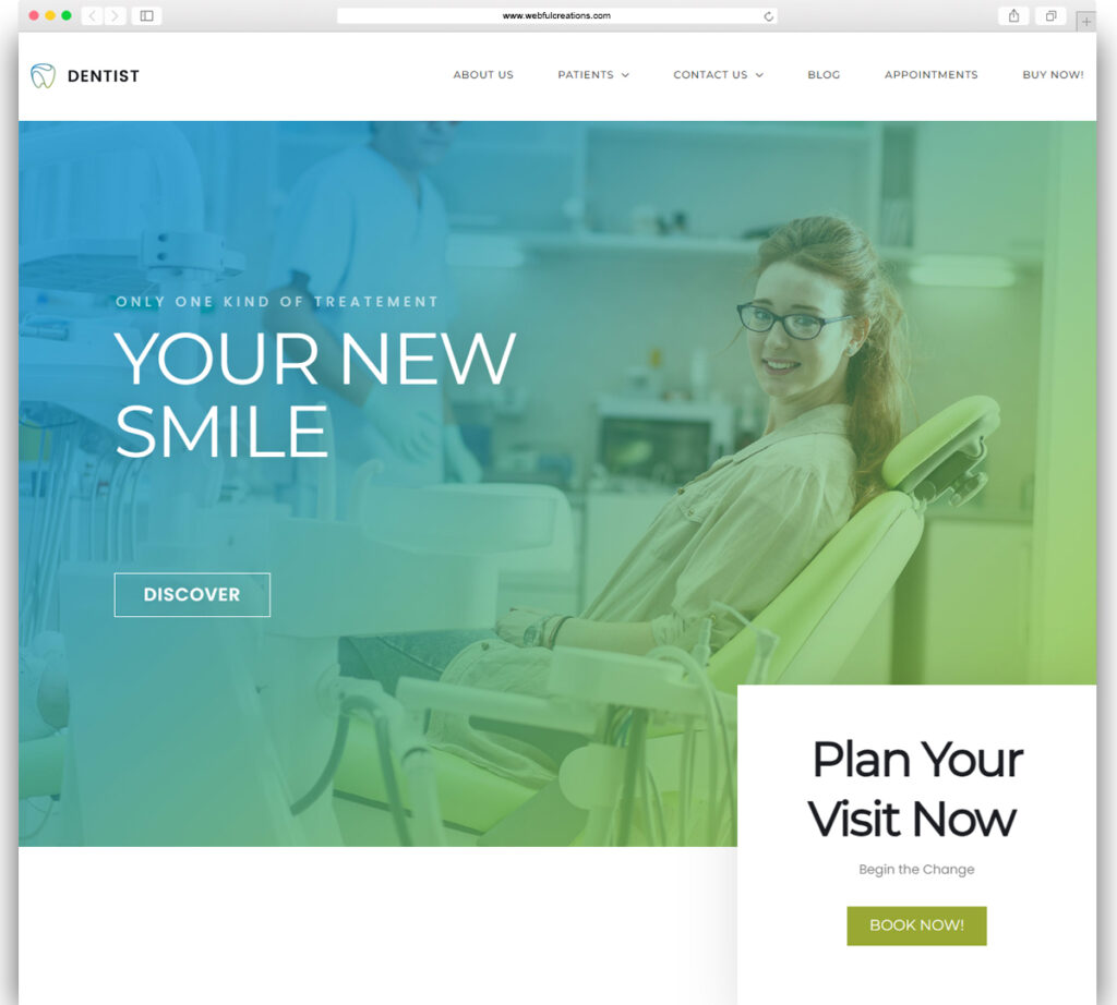 Dentist WP | Dental WordPress Theme