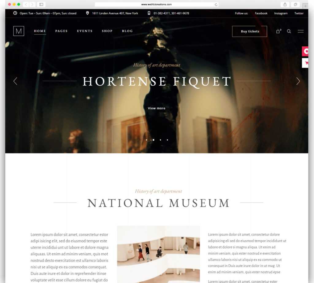 Musea - Art Gallery and Museum Theme