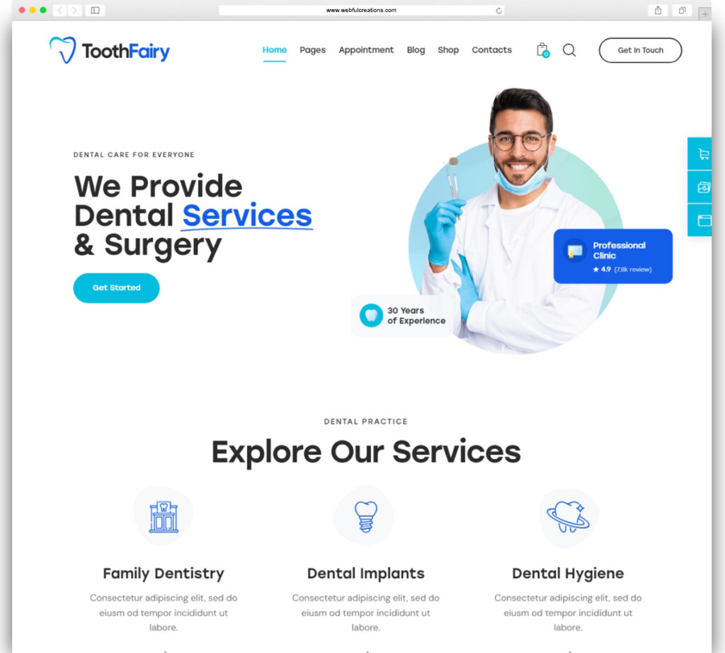 Tooth Fairy - Dentist Theme