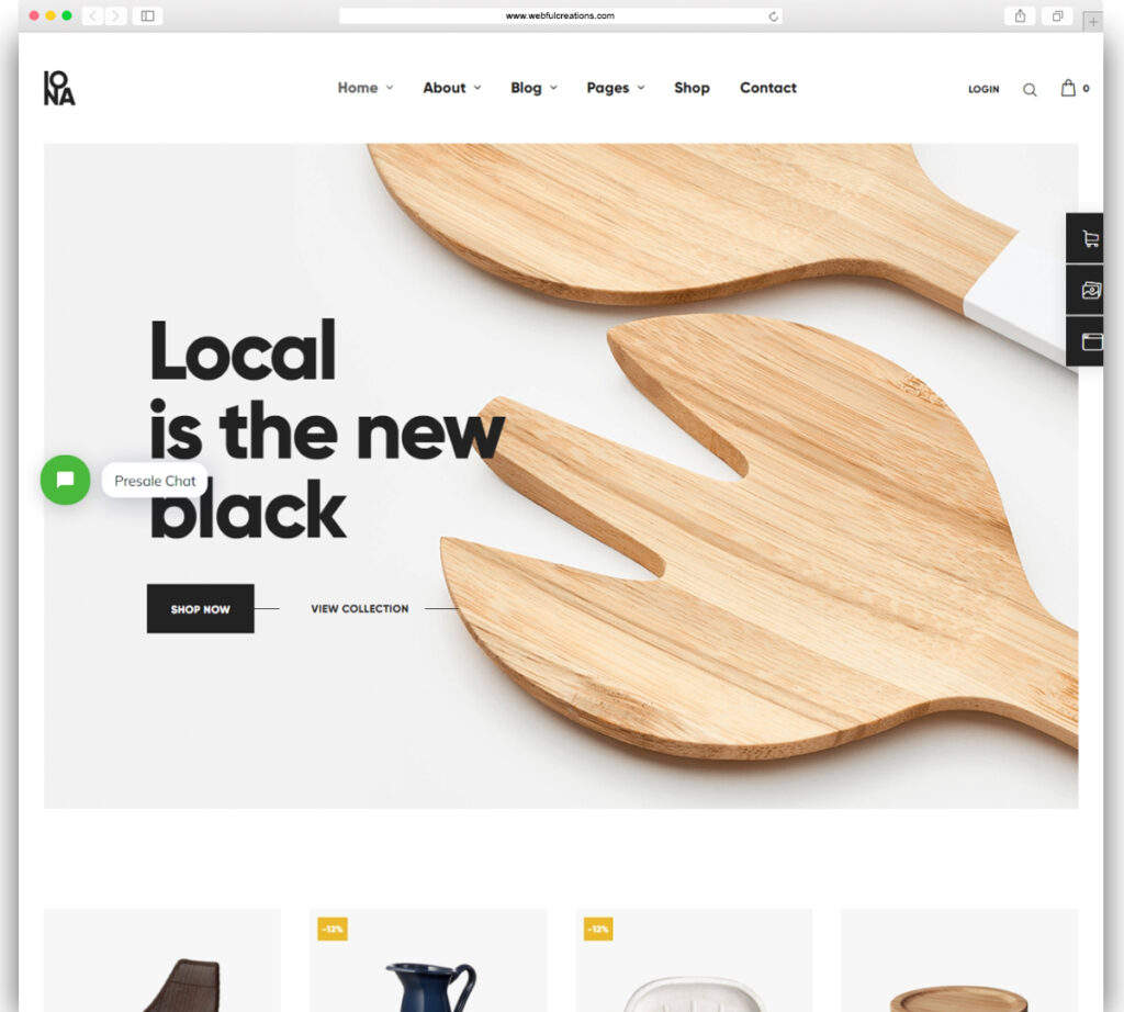 Iona - Handmade & Crafts Shop WordPress Theme