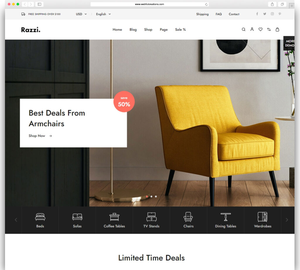 Razzi - Multipurpose WooCommerce WordPress Theme