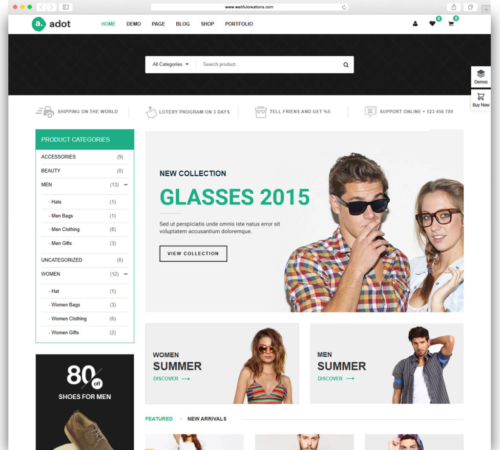 Adot - eCommerce WordPress Theme