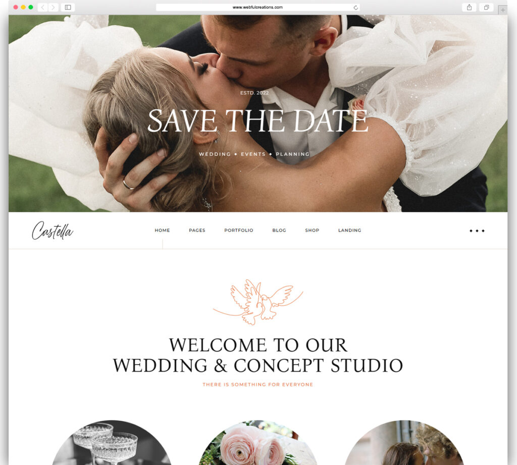 Castella - Wedding and Event Planner Theme