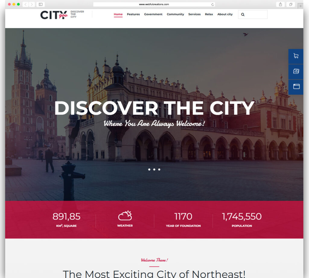 CityGov - Government & Political Theme