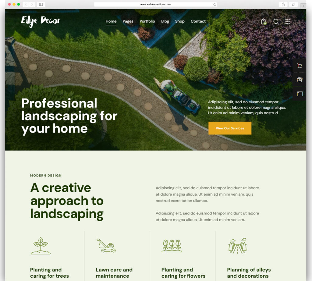 Edge Decor | Gardening & Landscaping WordPress Theme