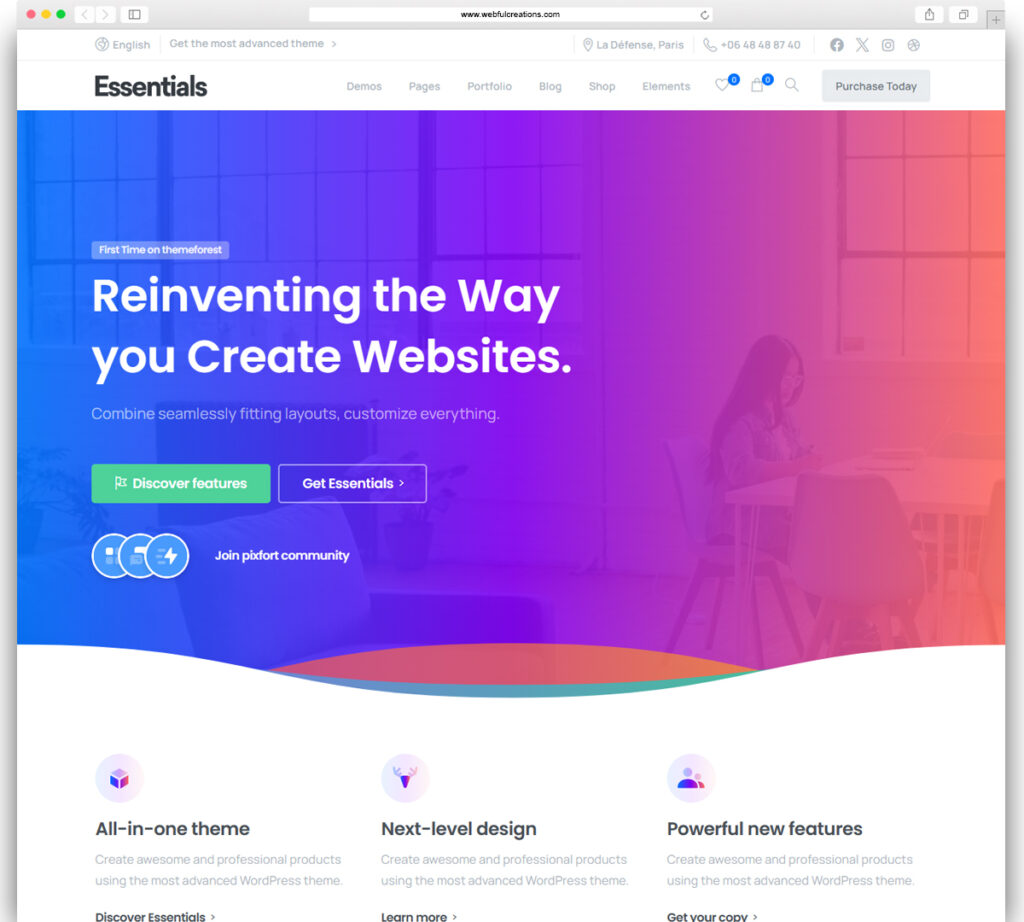 Essentials | Multipurpose WordPress Theme