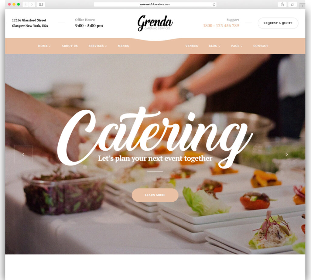 Grenda - Event Planner WordPress Theme