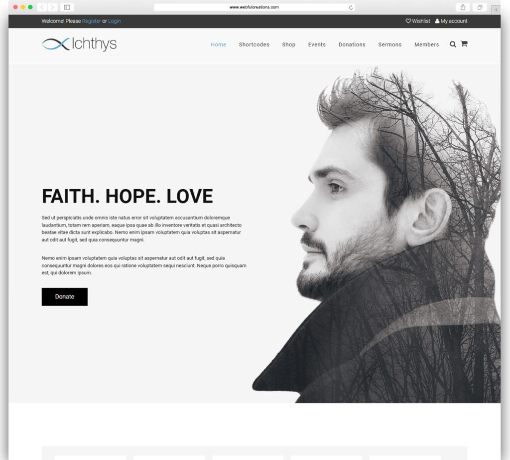 Ichthys - Church WordPress Theme