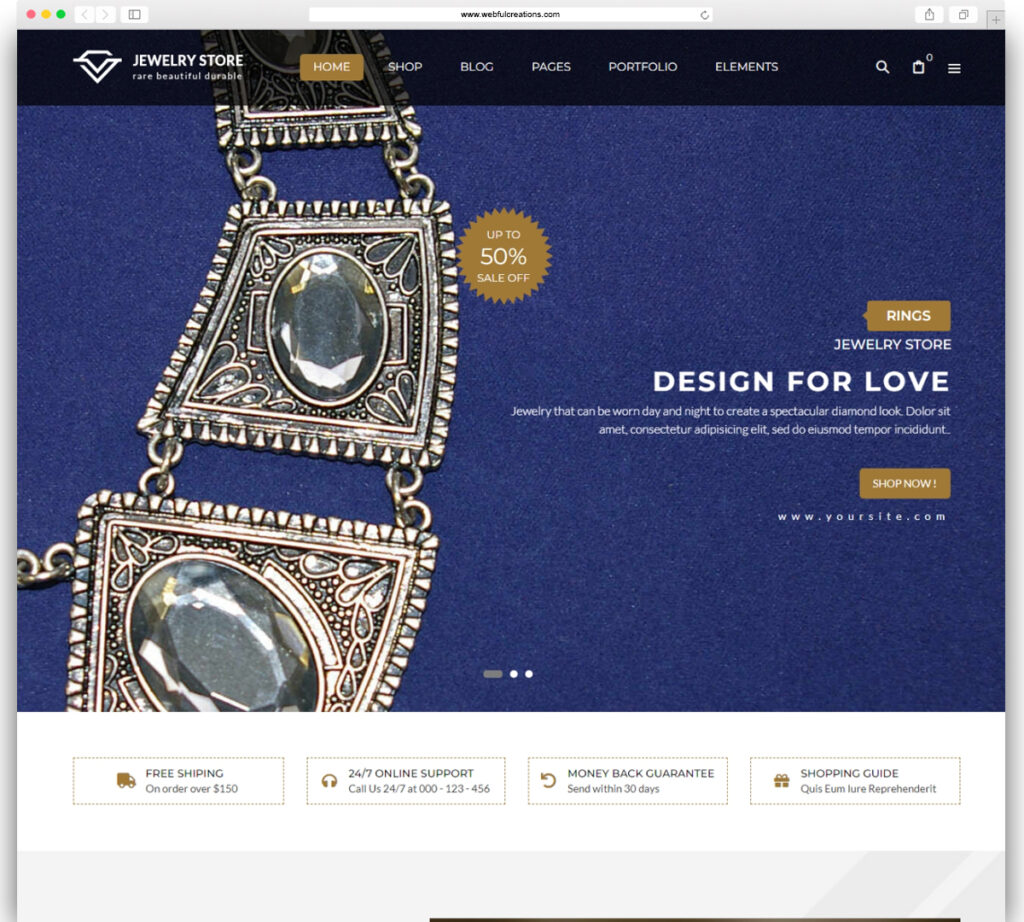 Karo | Jewelry Diamond WooCommerce WordPress Theme
