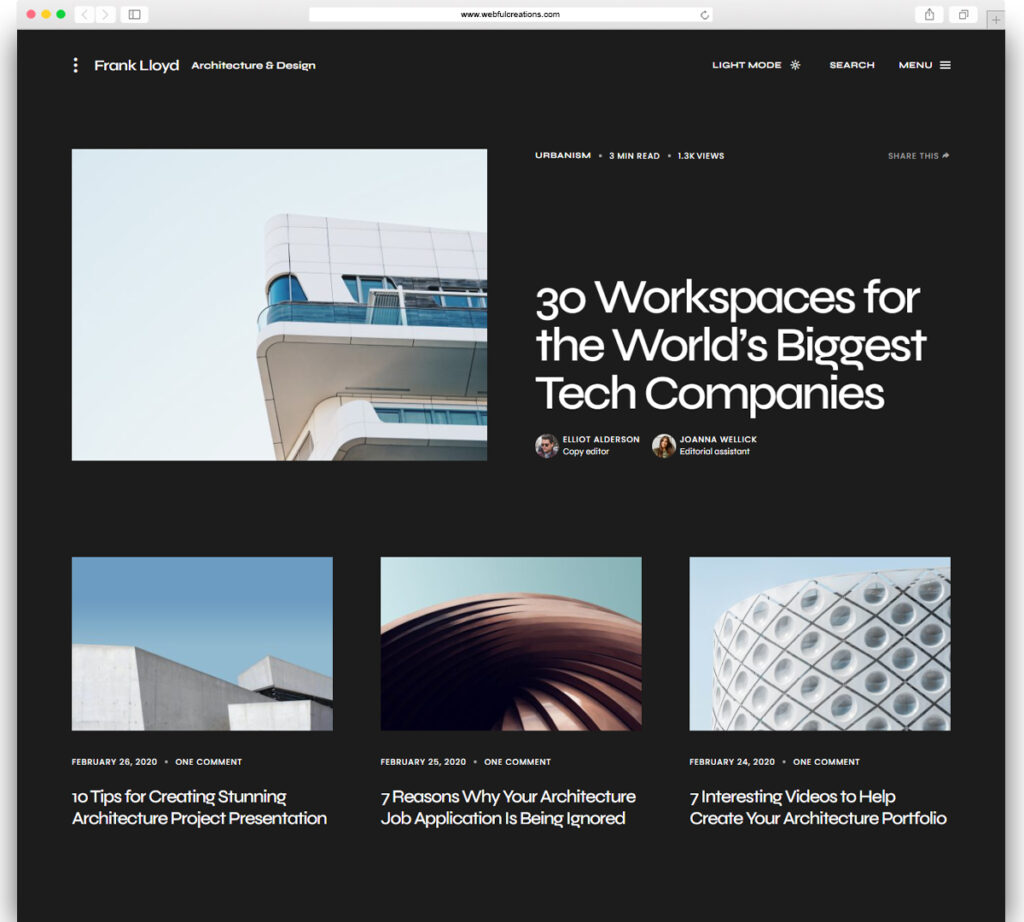 Schematic - Minimalist Blog & Magazine WordPress Theme
