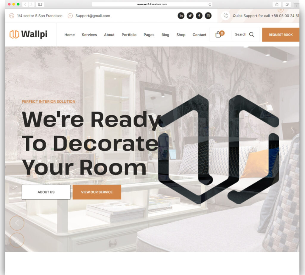 Wallpi - Painting & Wallpapering WordPress Theme